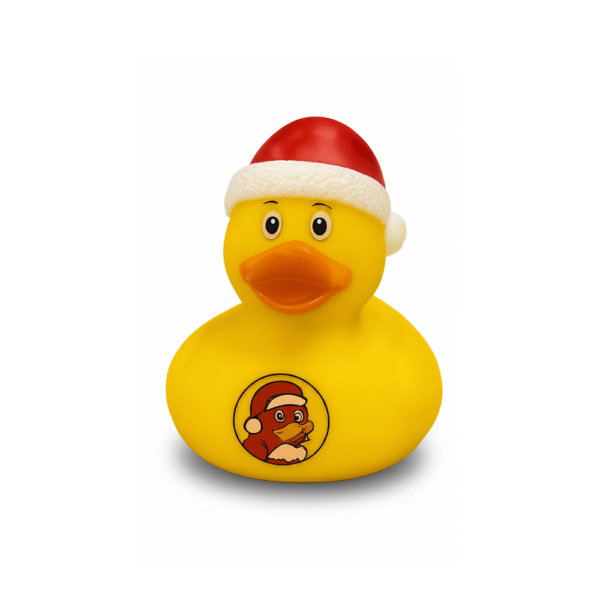 Santa Rubber Duck 8cm