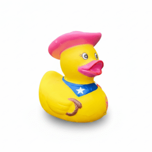 Texas Cow Girl Rubber Girl 8cm