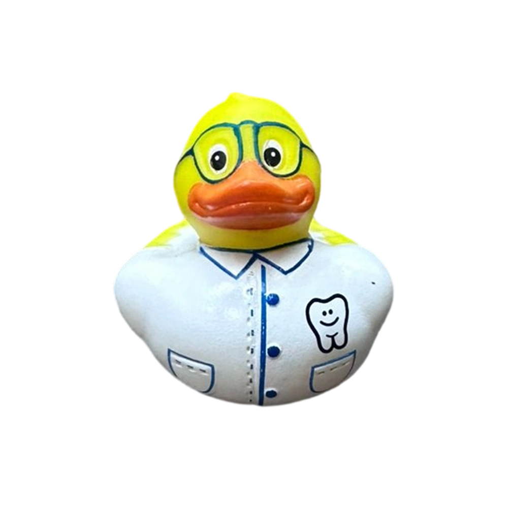 2 Dentist Rubber Duck 5cm - Image 1