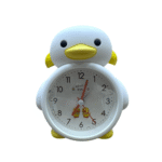 White Alarm Clock Duck for Shell Movement Alarm Clocks