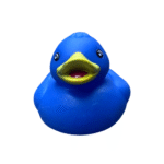 Classic Blue Rubber Duck 5cm