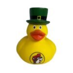 Classic Rubber Duck with Green Hat 8cm