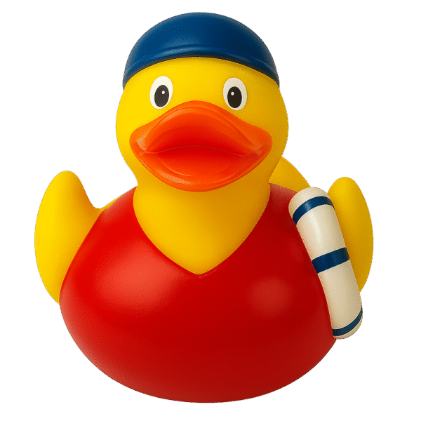 Beach Rubber Duck 8cm