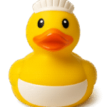 Chef Rubber Duck 5cm