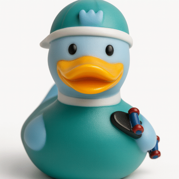 Cool Skater Rubber Duck 6cm