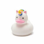Colored Unicorn Rubber Duck 8cm