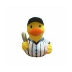 Baseball Player Rubber Duck 8cm