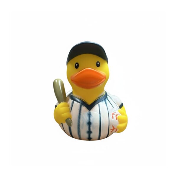 Baseball Player Rubber Duck 8cm