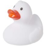 WHITE RUBBER DUCK 6CM