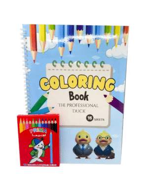 THE PROFESSIONAL DUCK COLORING 15 SHEETS