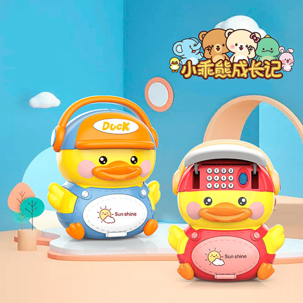 Quack Duck Backpack Piggy Bank