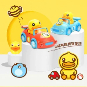 B /O music lights yellow Duck car Multi Color - Image 2