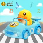 B /O music lights yellow Duck car Multi Color