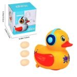 Headphone Duck Will Lay Eggs Car Vehicle Toy for Kids|Boys|Girls with Light & Music (Color-Multi)