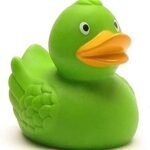 Green Rubber Duck 8cm