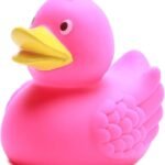 Fuchsia Rubber Duck 8cm