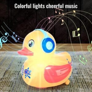 Headphone Duck Will Lay Eggs Car Vehicle Toy for Kids|Boys|Girls with Light & Music (Color-Multi) - Image 3