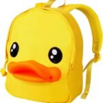 Kids Backpack Cute 3D Duck for Toddler Boys and Girls, Perfect Size for Preschool