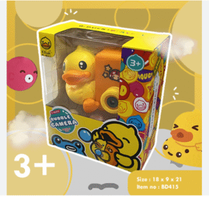B.Duck small yellow Duck Bubble machine