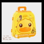 Multifunctional backpack play house (vegetable and fruit cutting music)