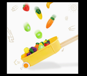 Multifunctional backpack play house (vegetable and fruit cutting music) - Image 2