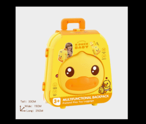 Multifunctional backpack play house (vegetable and fruit cutting music)