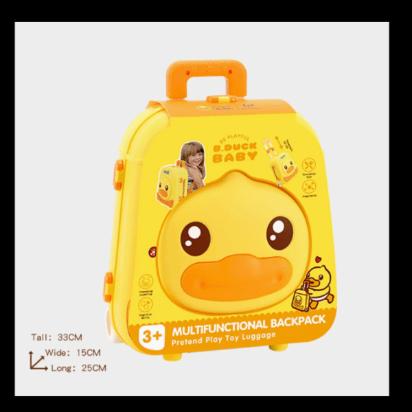 Multifunctional backpack play house (vegetable and fruit cutting music)