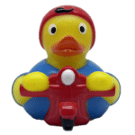 VISPA MOTOR RUBBER DUCK 5CM