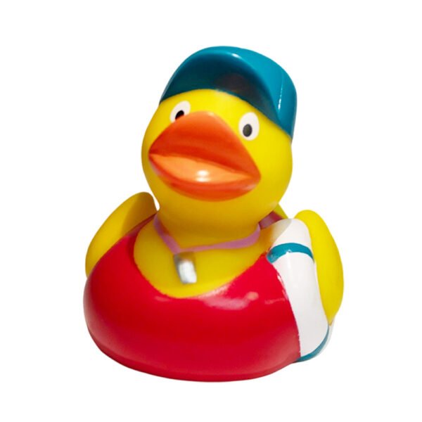 LIFEGUARD RUBBER DUCK 8CM