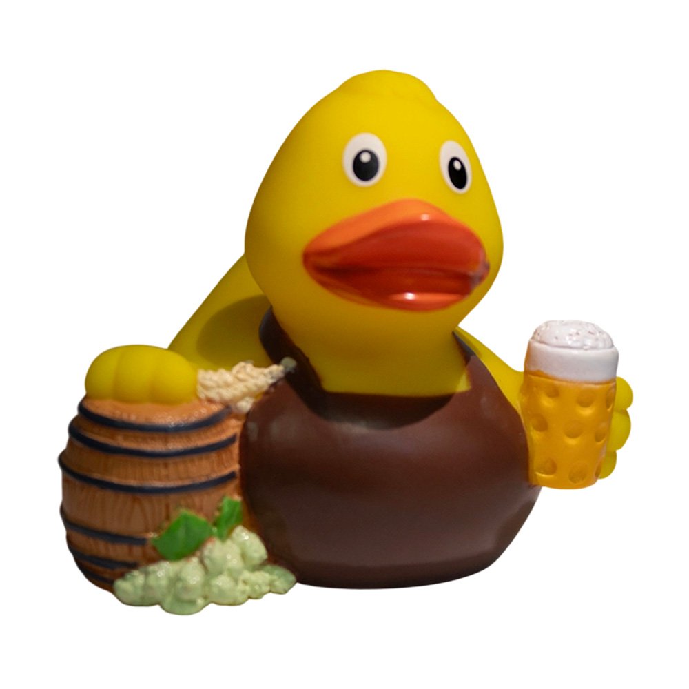 Layer 15 Brew Master Rubber Duck 8CM - Image 1