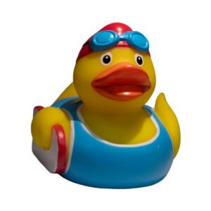 SWIMMER RUBBER DUCK 8CM