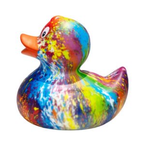 RAINBOW RUBBER DUCK 8CM - Image 2