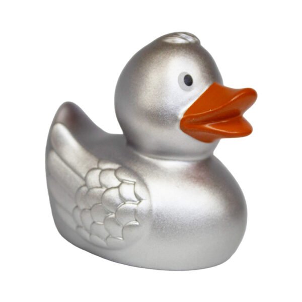 Silver Rubber Duck 8CM