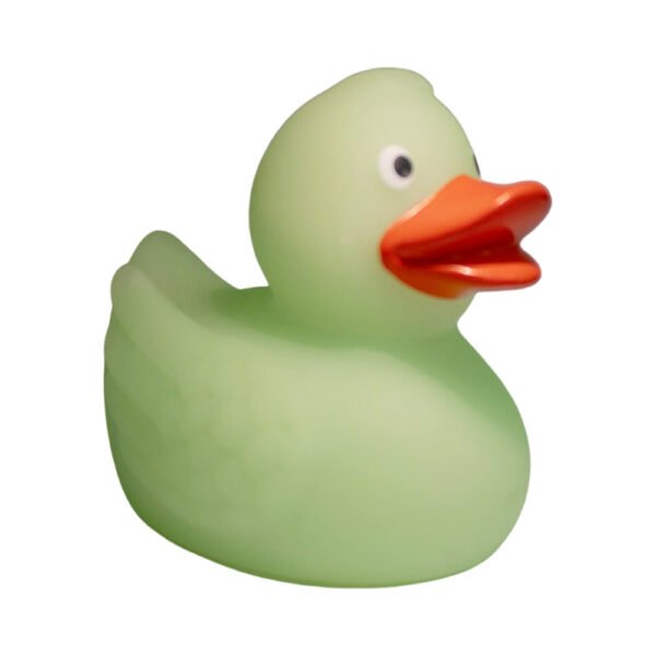 Glow in the Dark Rubber Duck - Green 8 CM