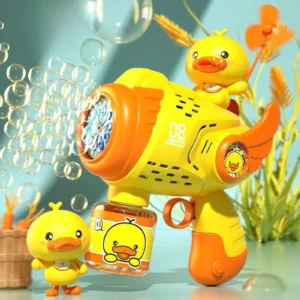 New Little Yellow Duck Bubble Gun Toy - Image 3