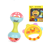 Duck BABY RATTLE SET 2PCS