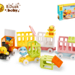 TRAIN DUCK BUILDING BLOCK SET