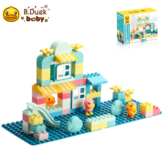 WL-BD143BD DUCK BUILDING BLOCK SET 66PCS - Image 1