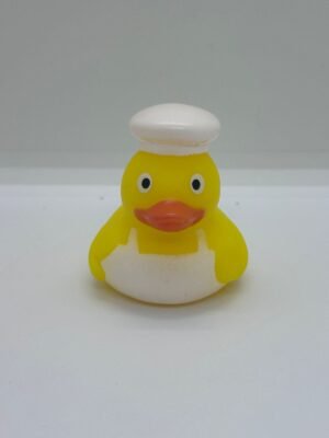 CHEF MAN RUBBER DUCK 5CM