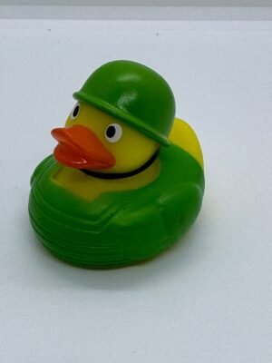 SOLDIER RUBBER DUCK 5CM - Image 2