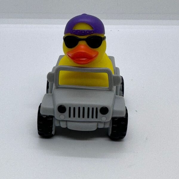 GRAY JEEB DUCK CAR 8CM