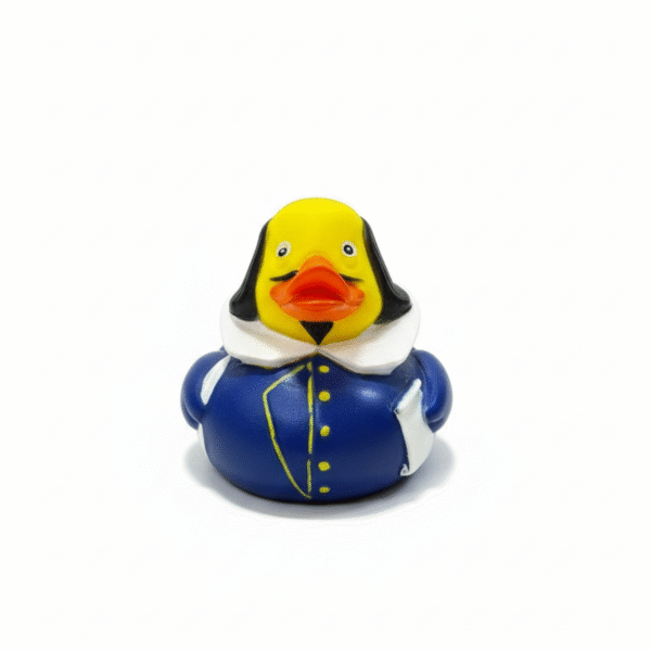 William Waddlespeare Rubber Duck8cm