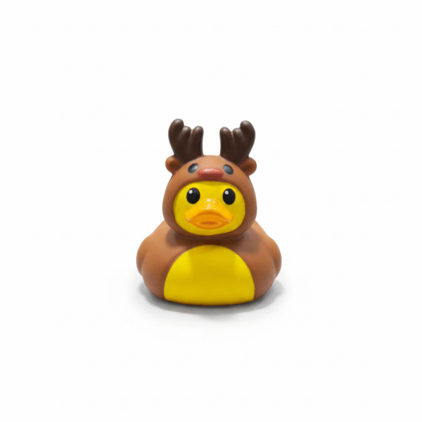 Rudolph the Red-Beaked Rubber Duck8cm