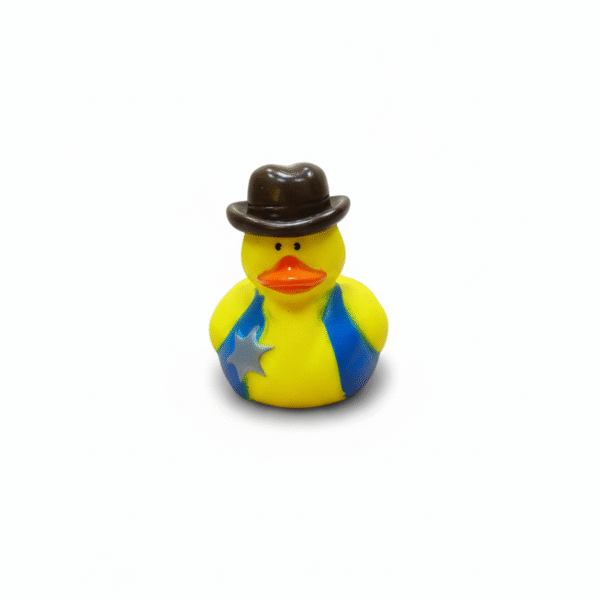Sheriff Quack-Master Rubber Duck5cm