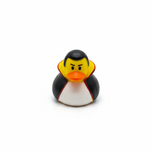 Count Quack-ula Rubber Duck5cm