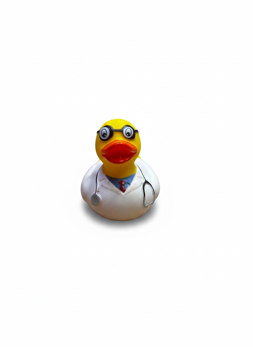 Dr. Quack-Consultant Rubber Duck8cm