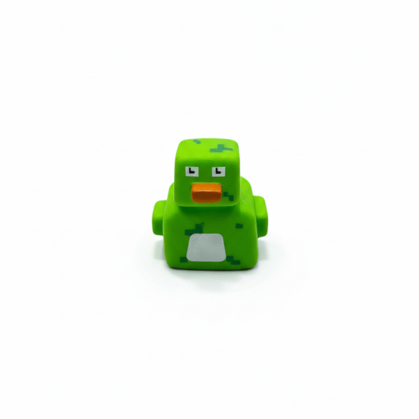 Green Quack-craft Rubber Duck5cm