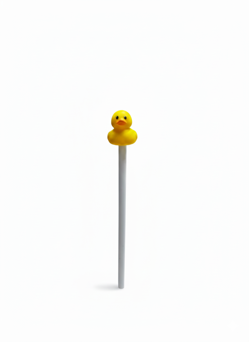 The "Quack-to-School" Pencil Topper
