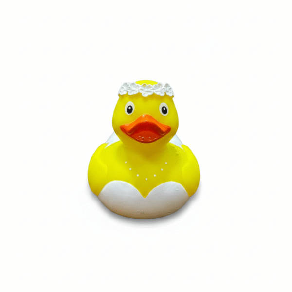 Wedding-Bell Wanda Rubber Duck8cm