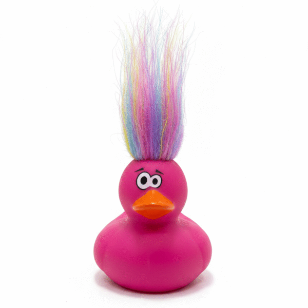 Neon Nebula Rubber Duck5cm